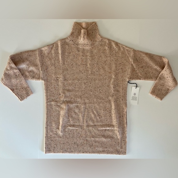 NWT Ann Taylor Cashmere Speckled Turtleneck - Picture 3 of 6